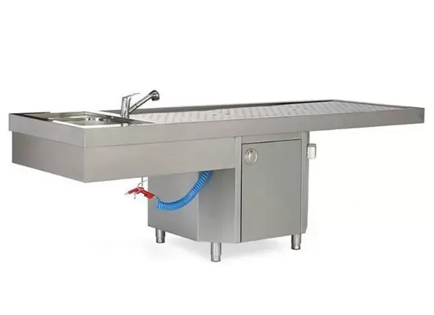 Autopsy Table with water gun