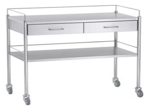 Dressing Trolley with 2 Drawer